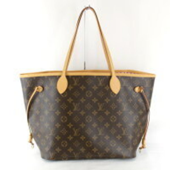 Louis Vuitton Neverfull Shoulder Bag Monogram Canvas - Picture 1 of 9